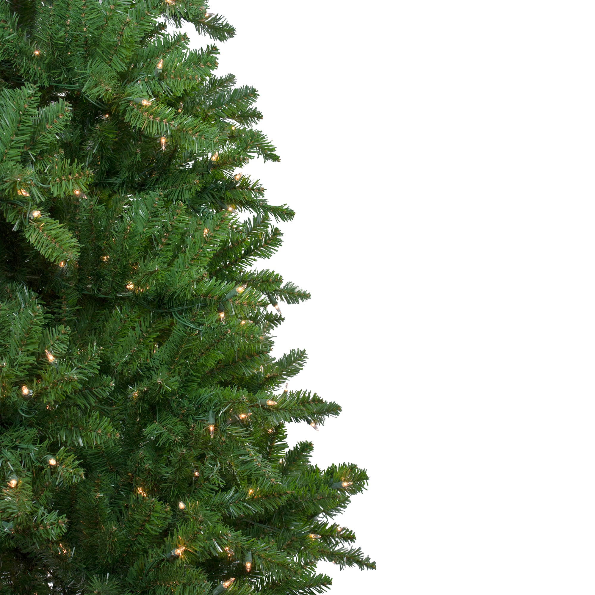 9ft. Pre-Lit Everett Pine Slim Artificial Christmas Tree, Clear Lights
